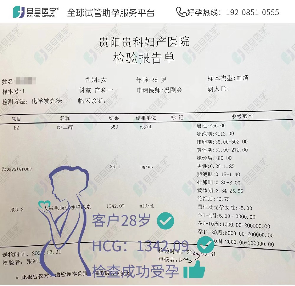 【案例】终结三年求医路，28岁试管妈妈喜获“好孕”